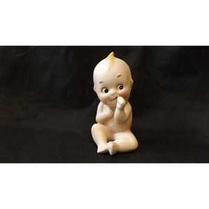 Lefton Kewpie Figure Sucking Thumb - See Description for Details